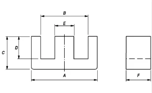 Ferrite E Cores Ferrite E Cores